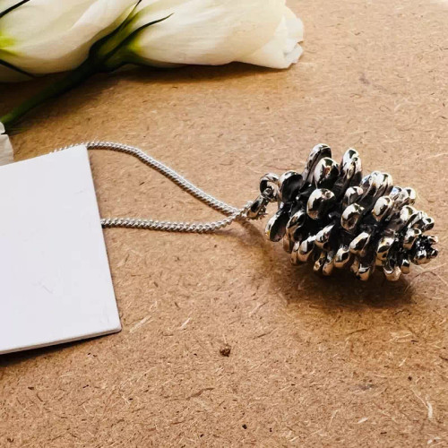 رومانتویی کاج نقره ای سایز بزرگ بسیار با کیفیت