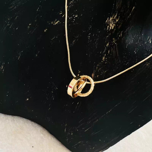 گردنبند سه حلقه وارداتی برند accessories