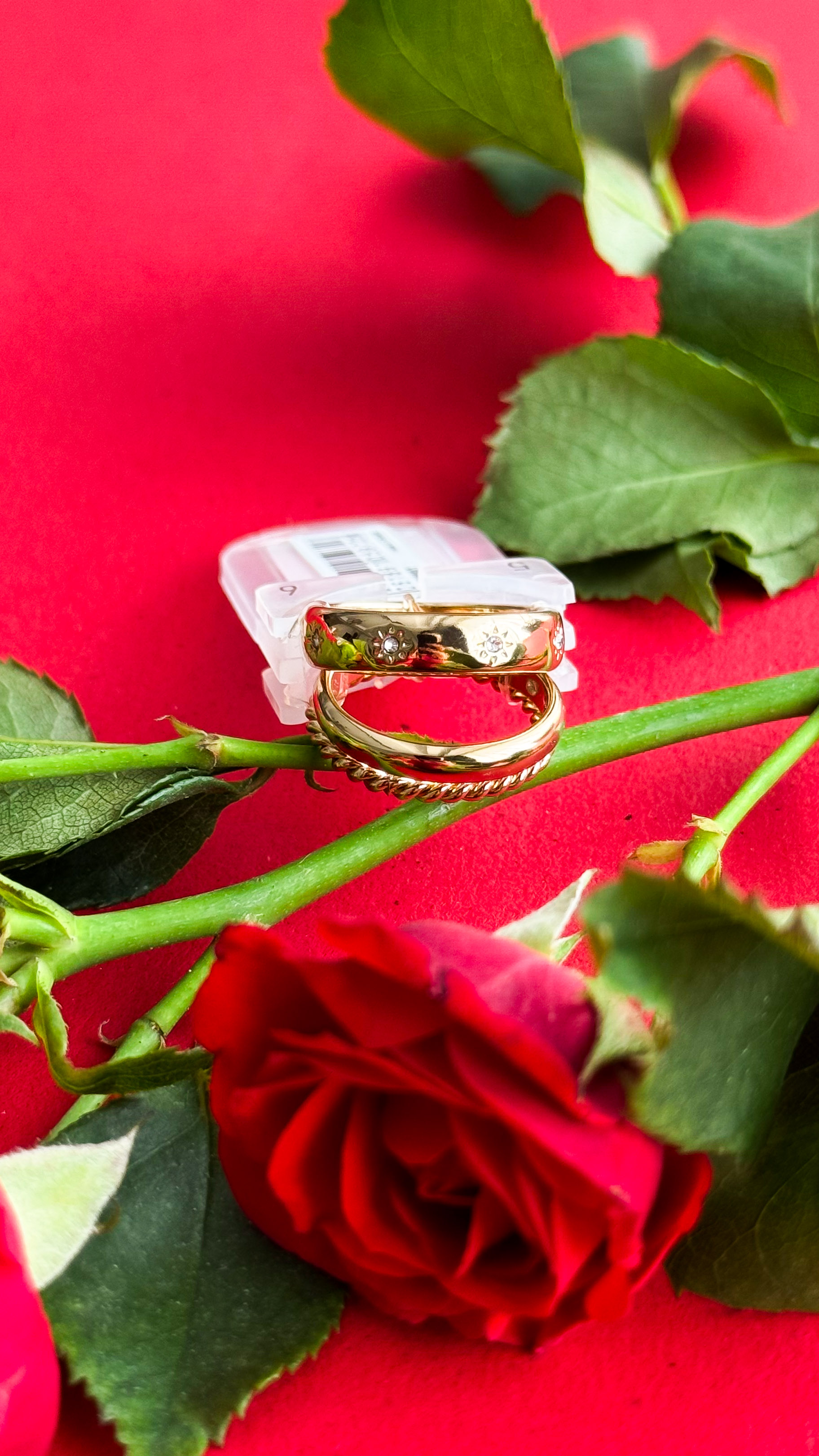 پک انگشتر سه عددی انگشتر طلایی انگشتر خورشید